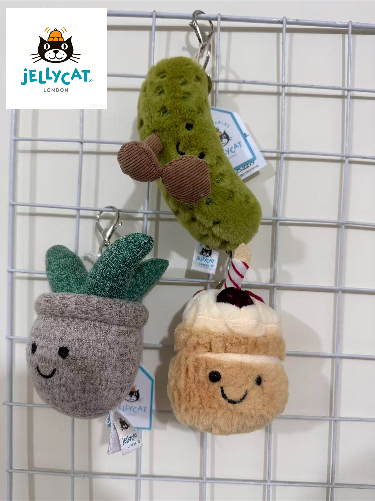 Men Keychain Accessories - 2026 JC Brand Plush Toy Keychain,