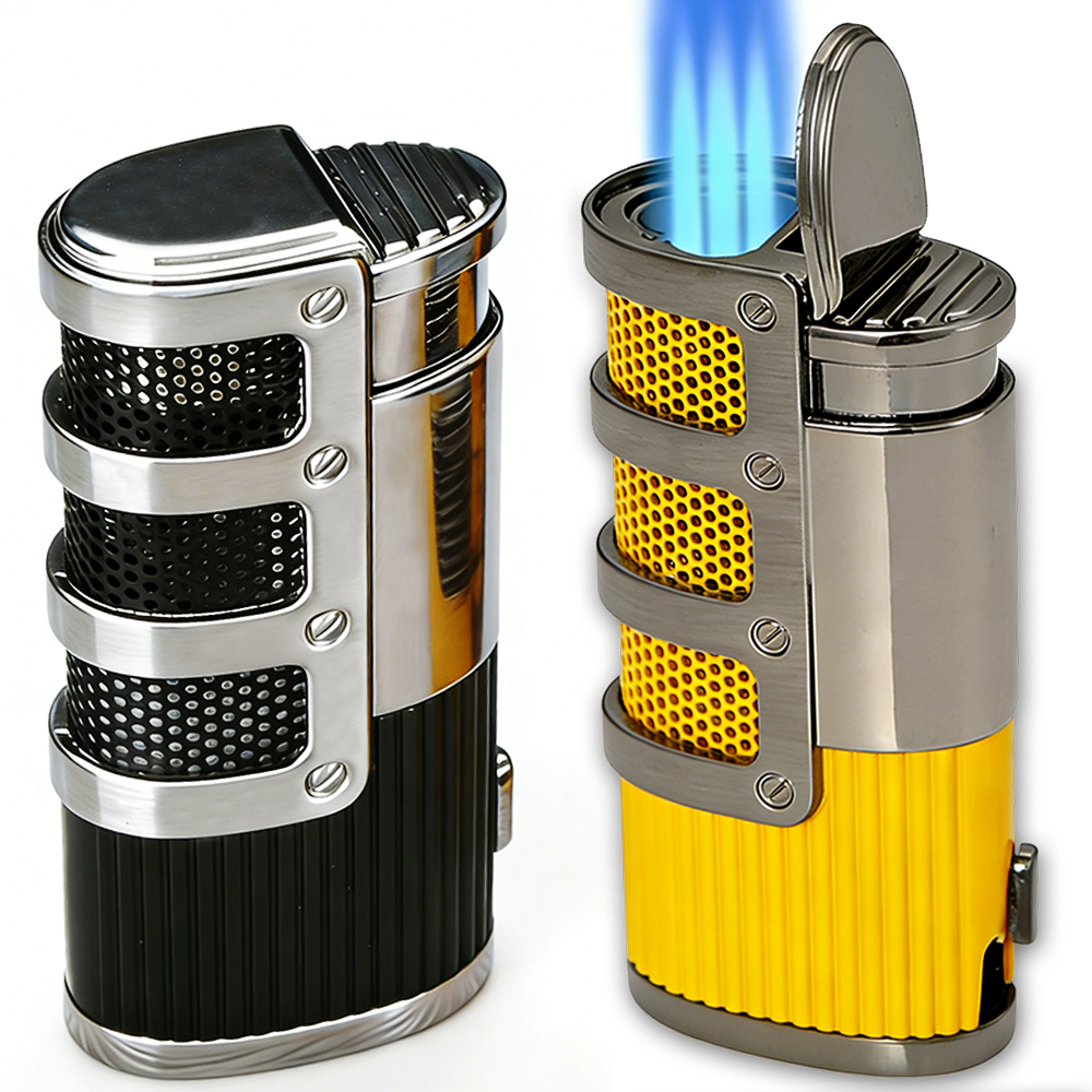 Lighter Windproof - Luxury3 Jet Torch Cigars Lighter Windproof
