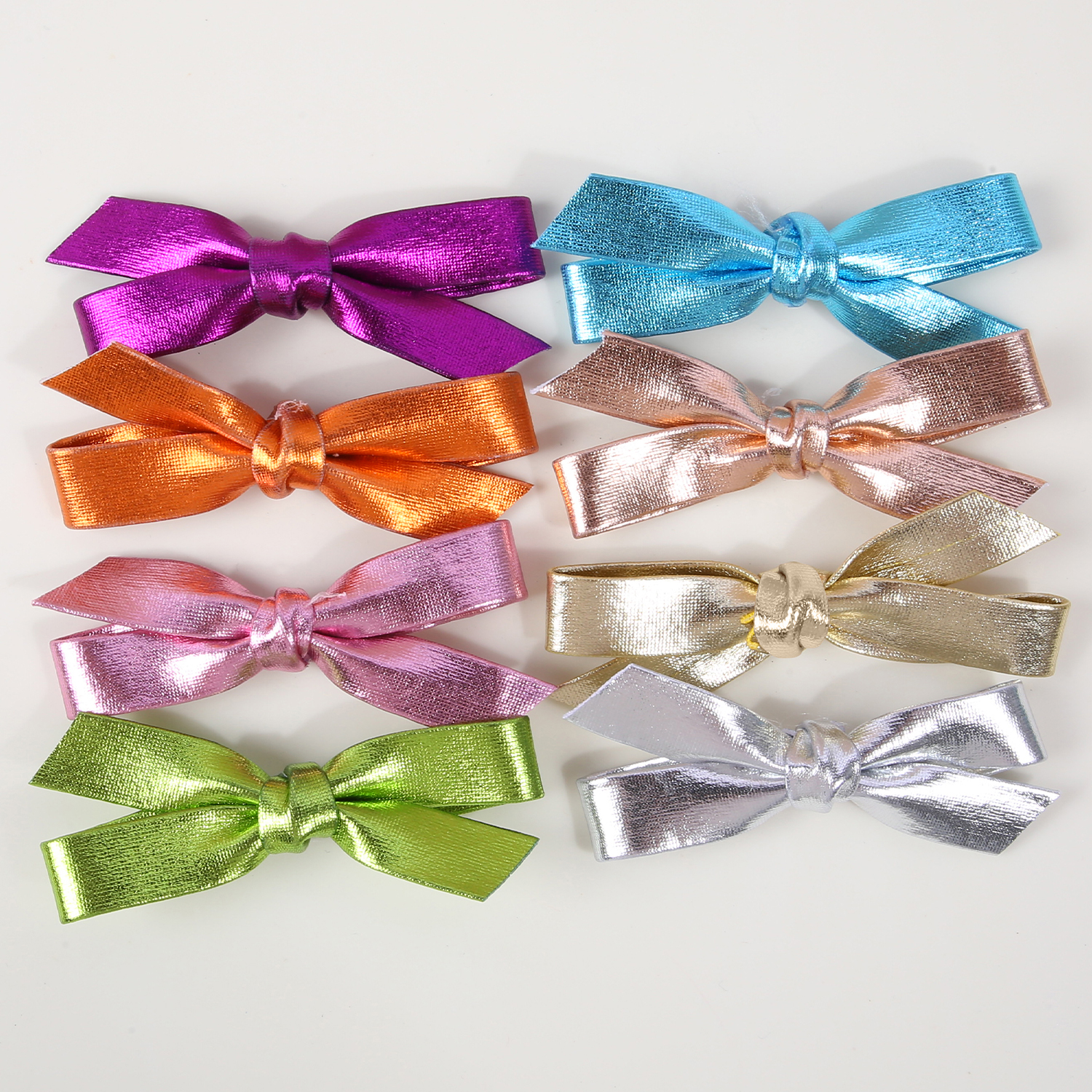 Men Accessories Gift Box - 10pcs Glossy PU Leather Bow Tie