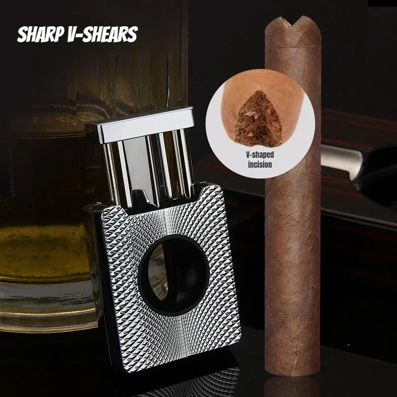 Premium Stainless Steel Cigar  - Cigar Cutter Set avis et prix