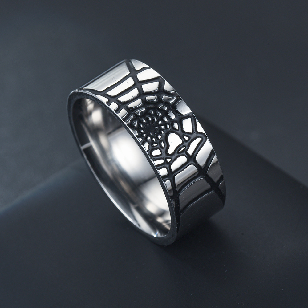 Stainless Steel Simple Spider  - Men Accessories Name avis et prix