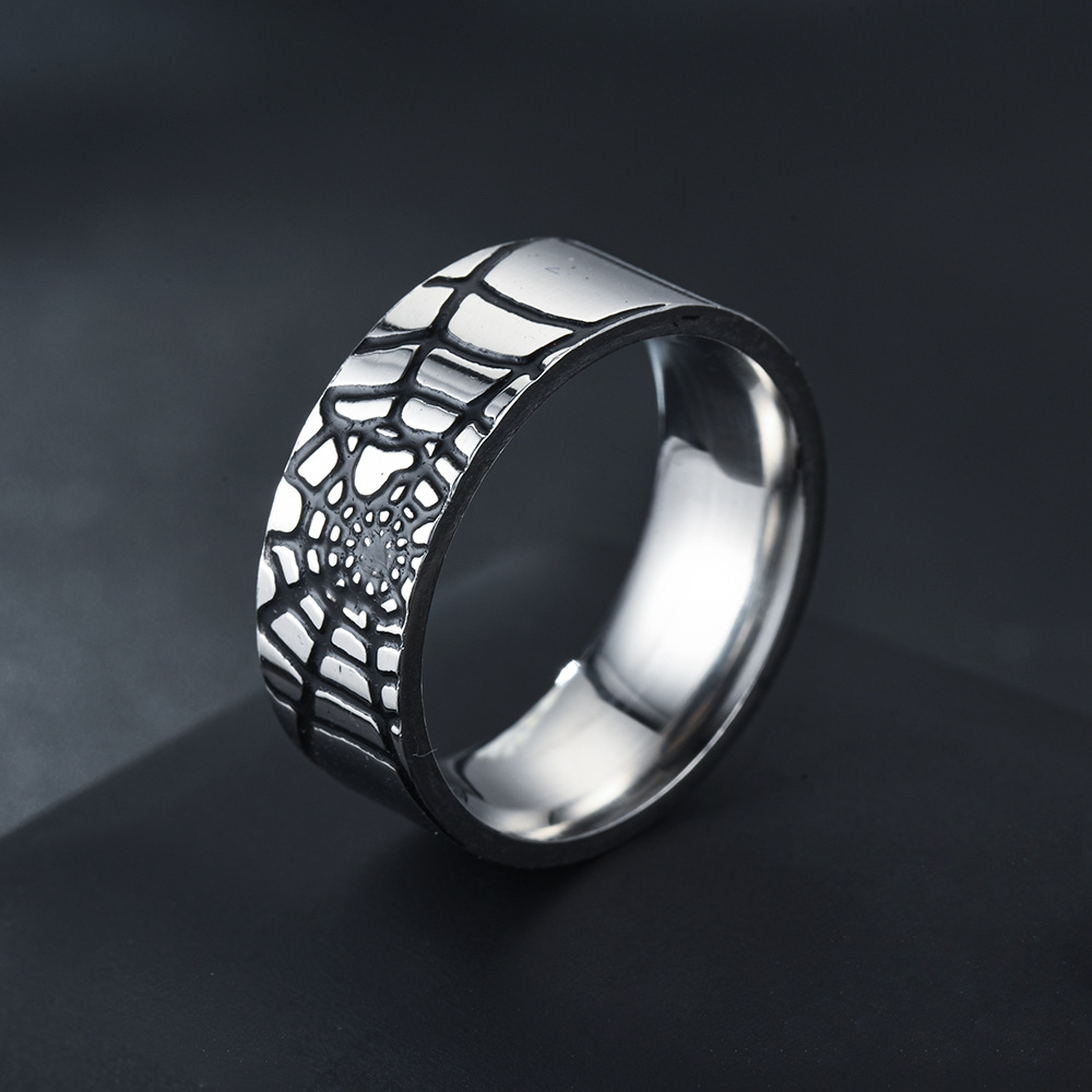 Stainless Steel Simple Spider  - Men Accessories Name avis et prix