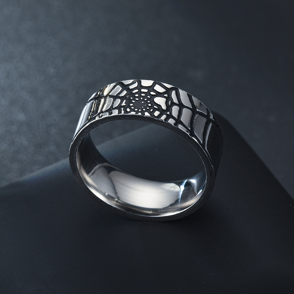 Stainless Steel Simple Spider  - Men Accessories Name avis et prix