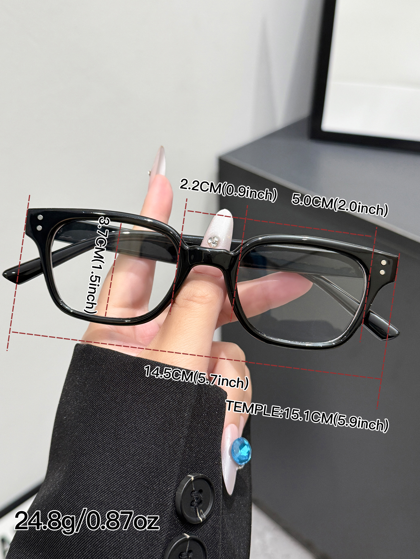 1Pc European and American Clas - Men'S Accessories Glasses avis et prix