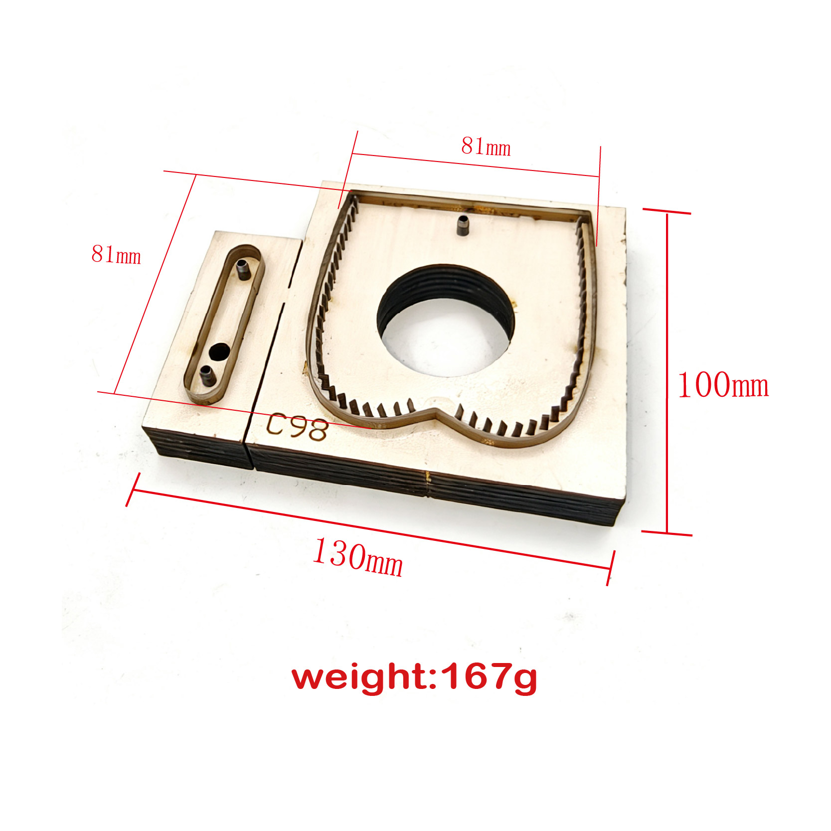 C98 Handcrafted LeatherGoods D - Cigar Cutter Set avis et prix