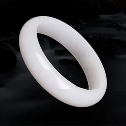 Genuine Natural White Jade Ban - Men Accessories For Hand avis et prix