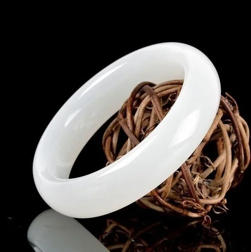Genuine Natural White Jade Ban - Men Accessories For Hand avis et prix