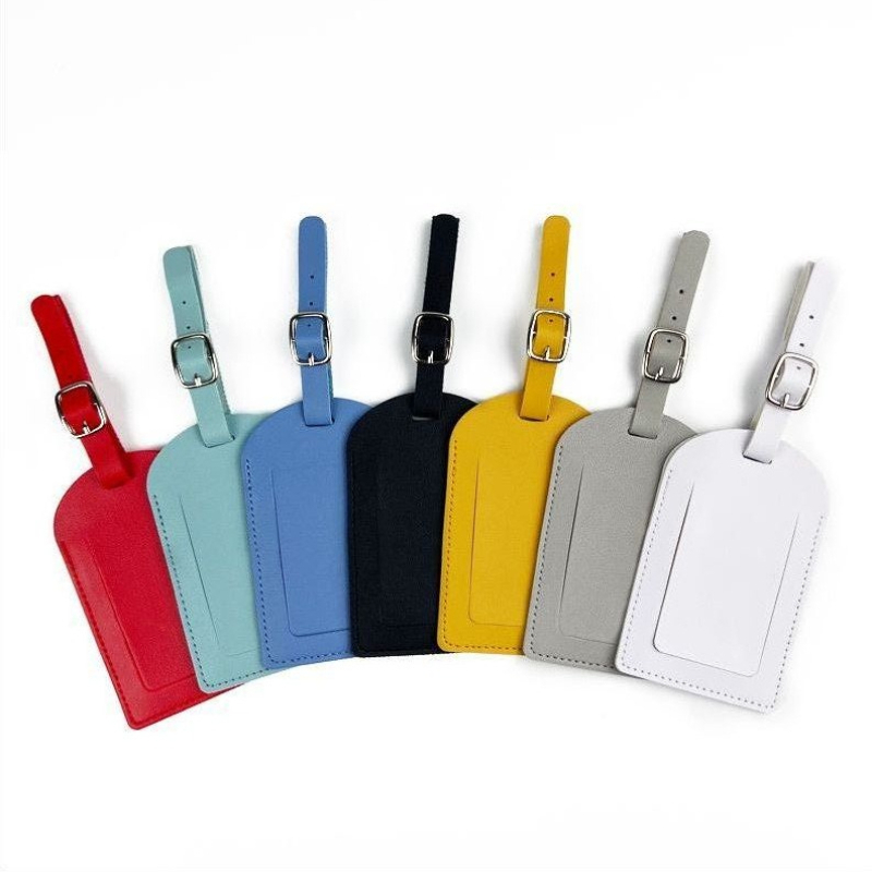 Women Men Luggage Tags PU Leat - Men Accessories Name avis et prix