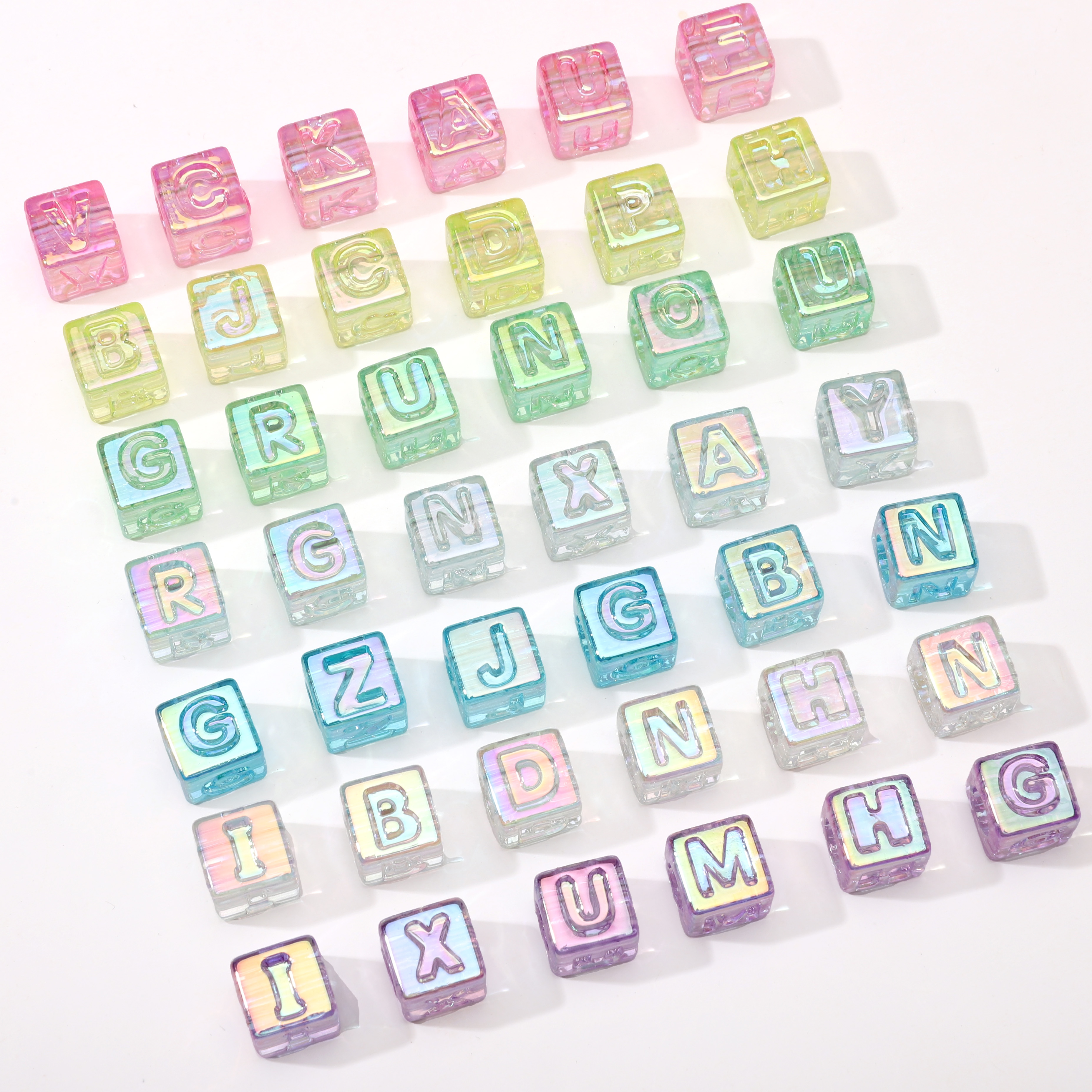 10Pcs beading Colorful Clear L - Men'S Accessories Jewelry Bracelet avis et prix