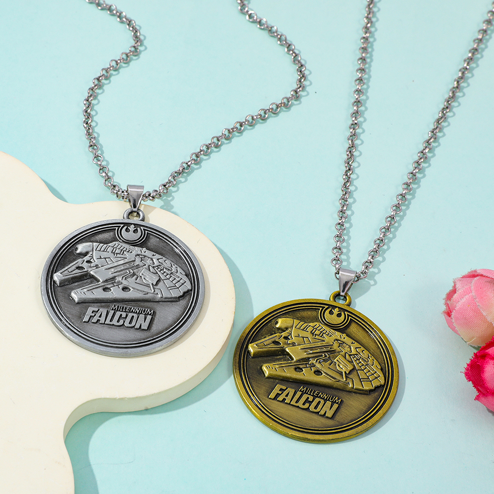 Creative Spaceship Necklace -  - Men Accessories Pendant avis et prix
