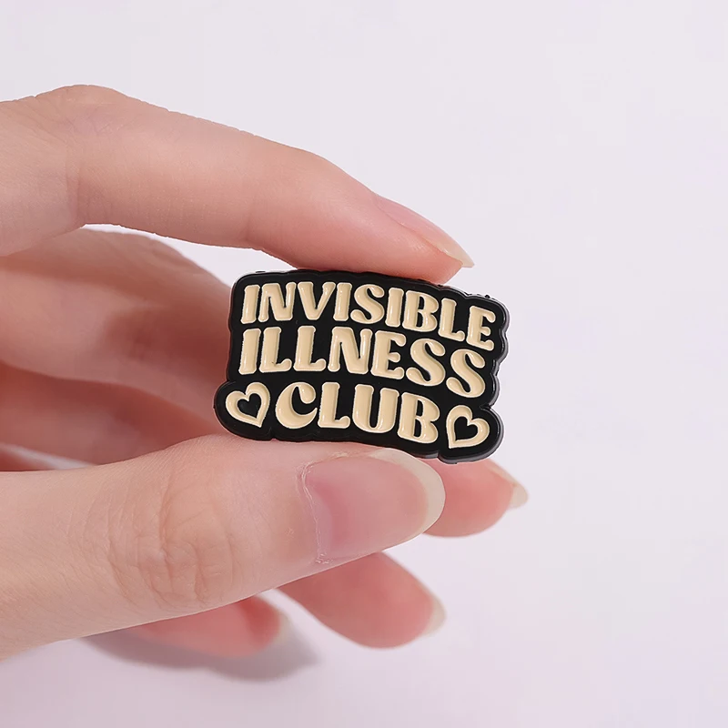 Quote Anxiety Brooch Enamel Pi - Men'S Accessories Quotes avis et prix