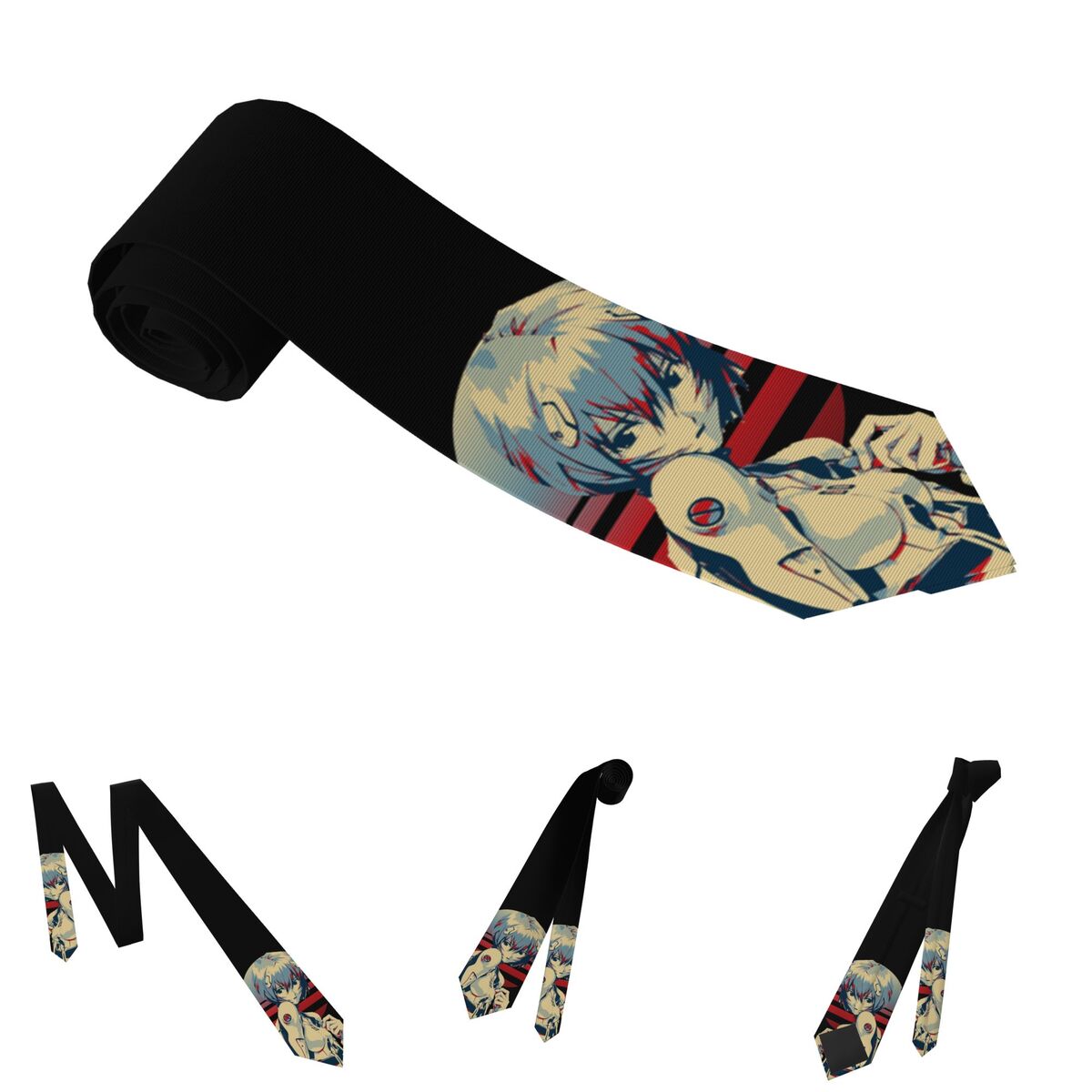 Rei Ayanami Classic Neckties U - Men Accessories For Wedding avis et prix