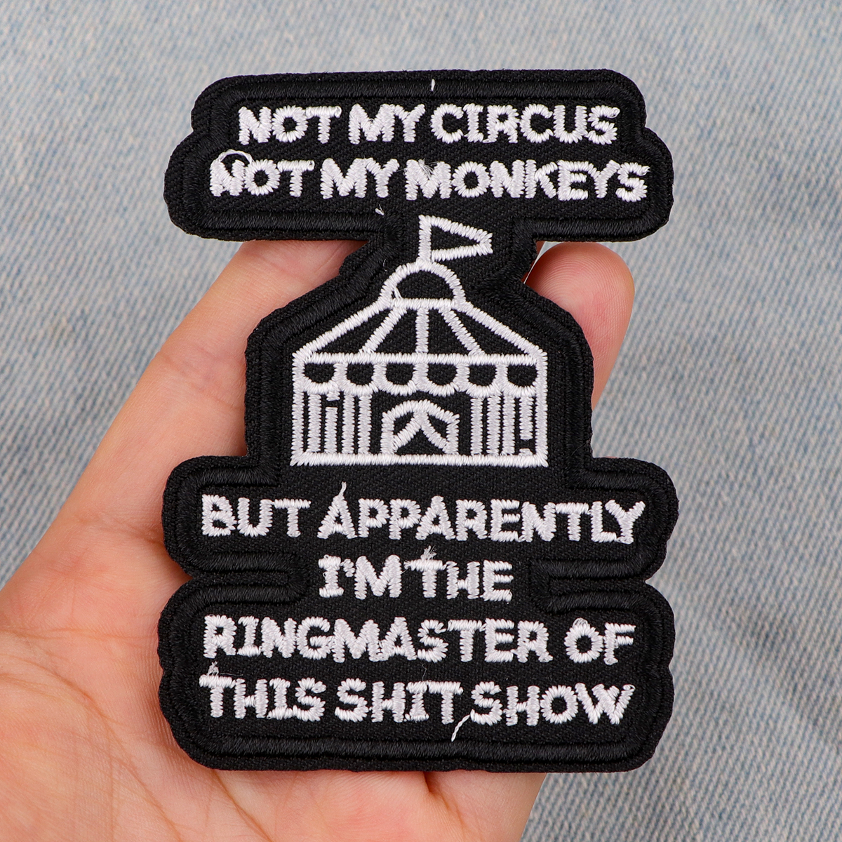 Quotes Patches On Clothes Funn - Men'S Accessories Quotes avis et prix