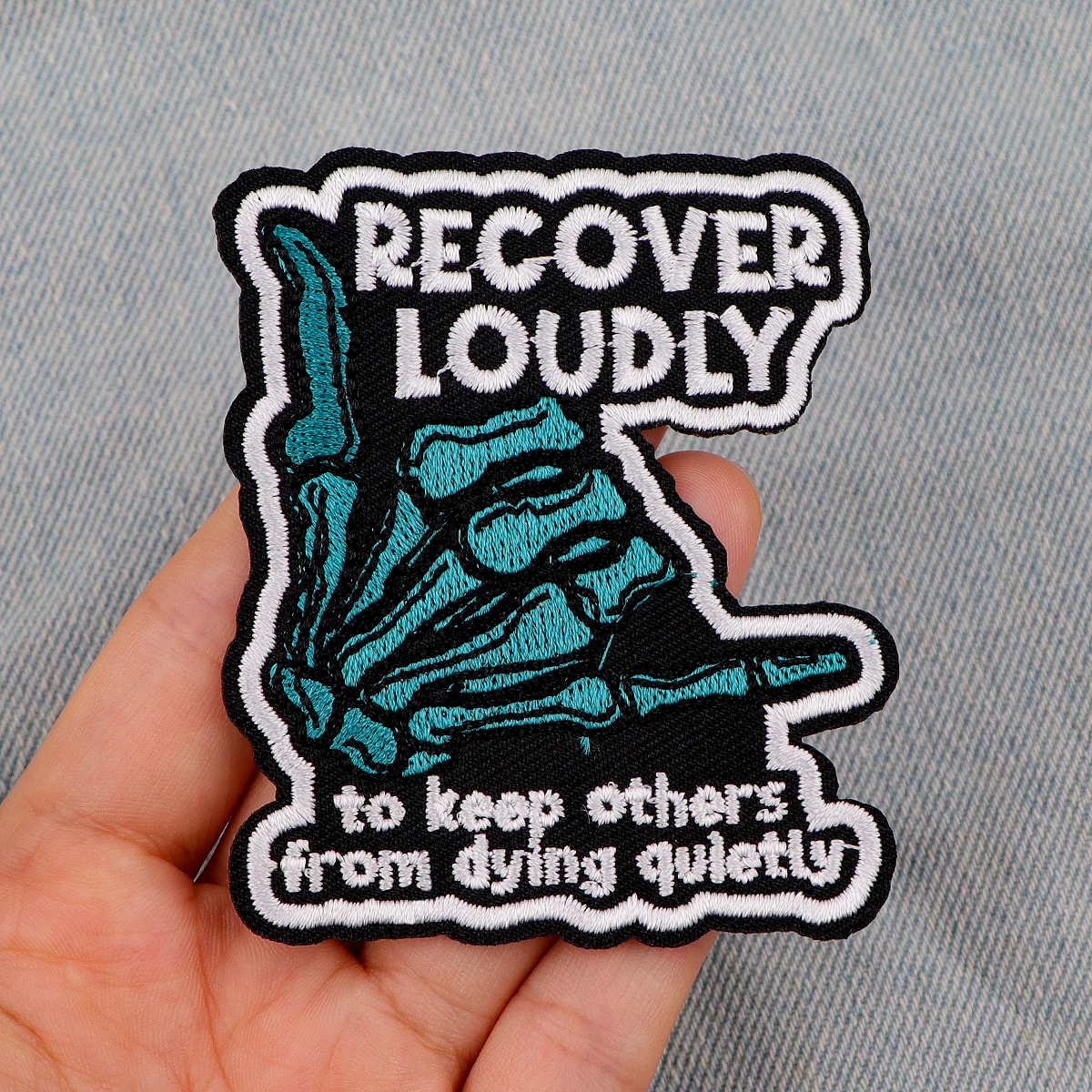 Quotes Patches On Clothes Funn - Men'S Accessories Quotes avis et prix