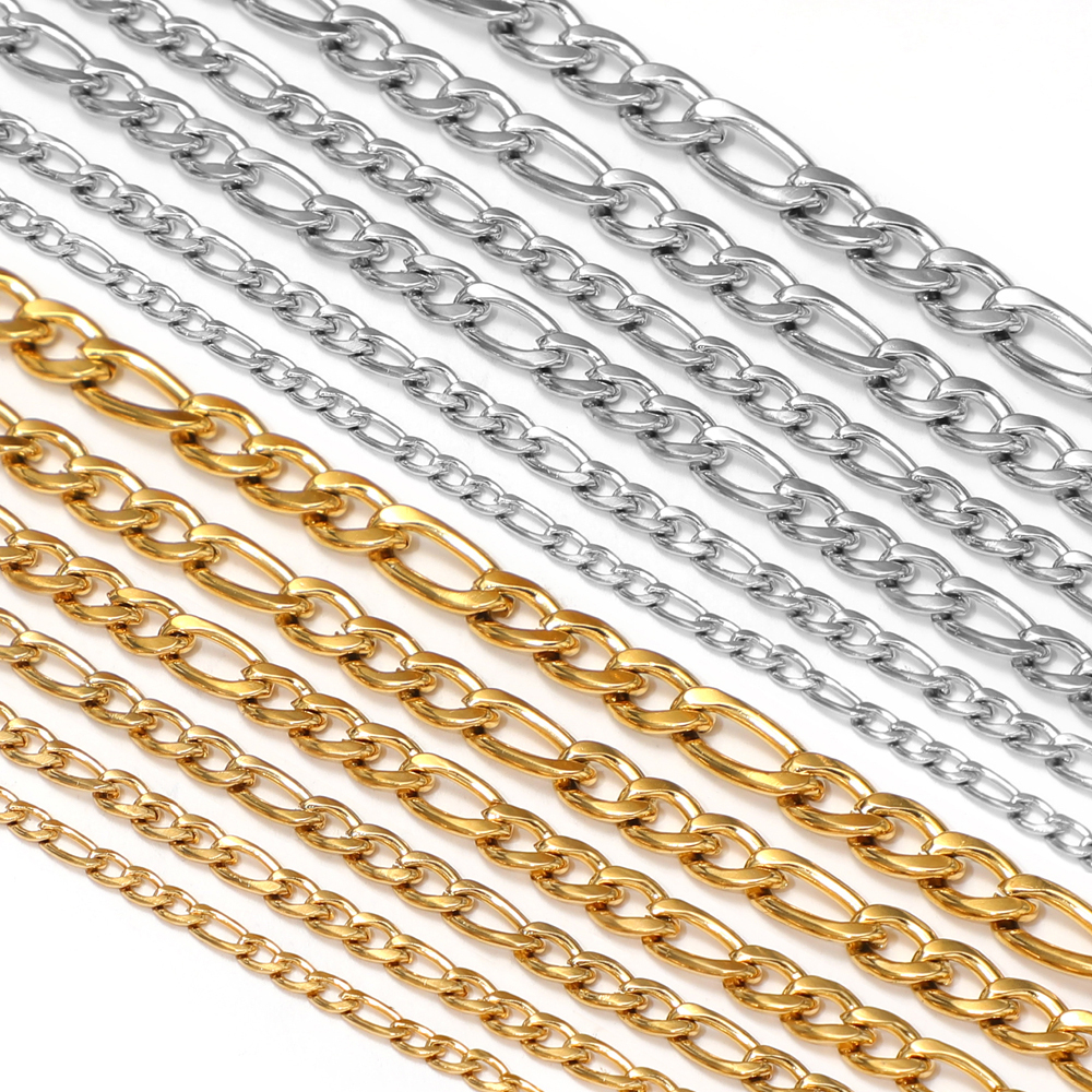 2 Meters Stainless Steel 3:1 N - Men'S Accessories Jewelry Bracelet avis et prix