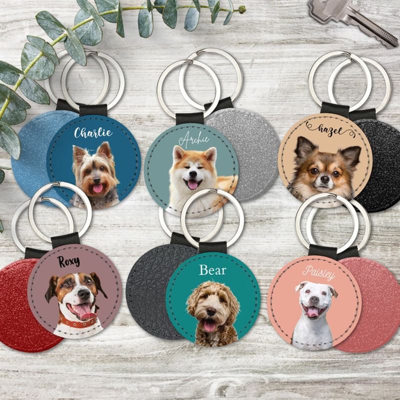 Custom Pet Photo Keychain Pers - Men Keychain Accessories avis et prix