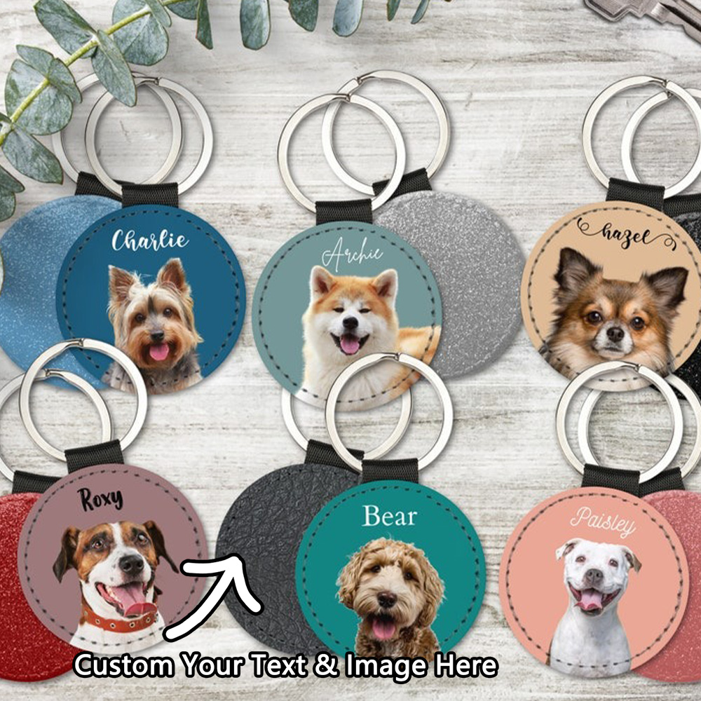 Custom Pet Photo Keychain Pers - Men Keychain Accessories avis et prix
