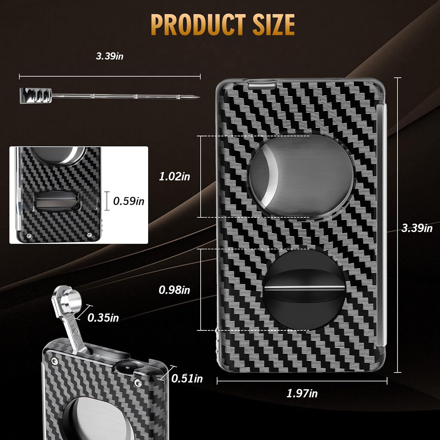 5 in 1 Cigar Cutter Set, Built - Cigar Cutter Set avis et prix