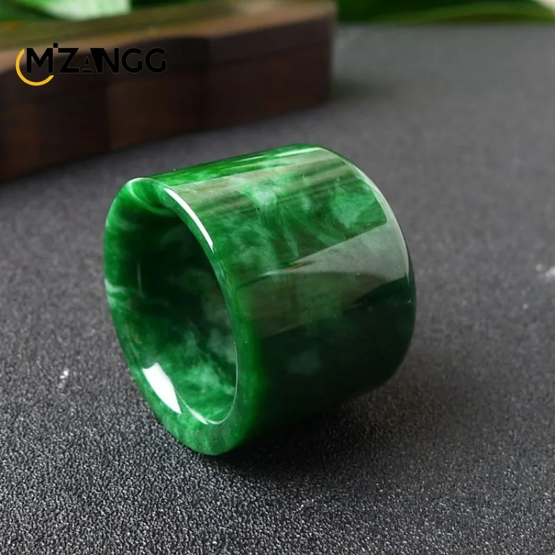Natural Myanmar Jadeite Ring C - Men Accessories For Wedding avis et prix