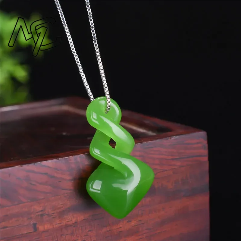 Natural Hetian Jade Green Colo - Men Accessories For Hand avis et prix