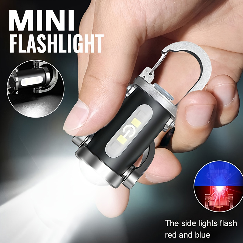 Mini Keychain Flashlight Recha - Men Keychain Accessories avis et prix