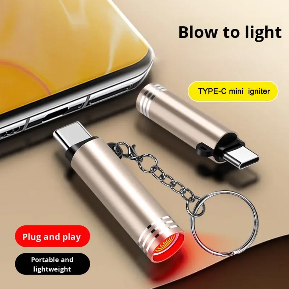 Type C Mini Lighter Blow to Ig - Lighter Windproof avis et prix
