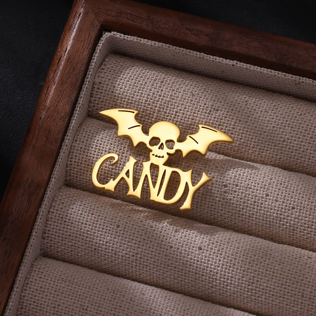 Customized Name Skeleton Bat B - Men Accessories Name avis et prix