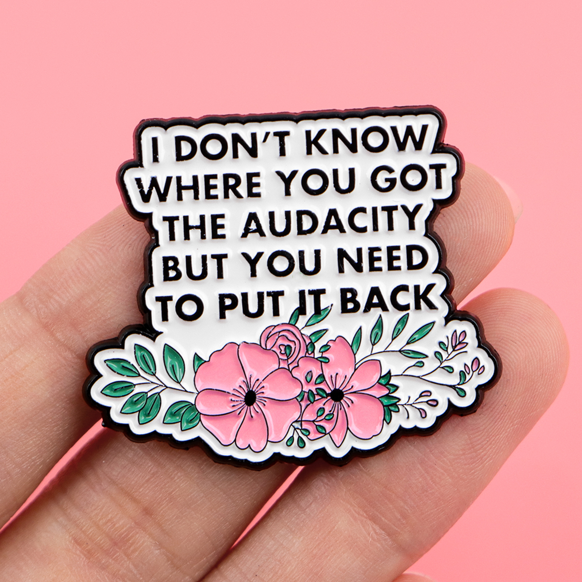 Flowers Quotes Don't Worry Ena - Men'S Accessories Quotes avis et prix