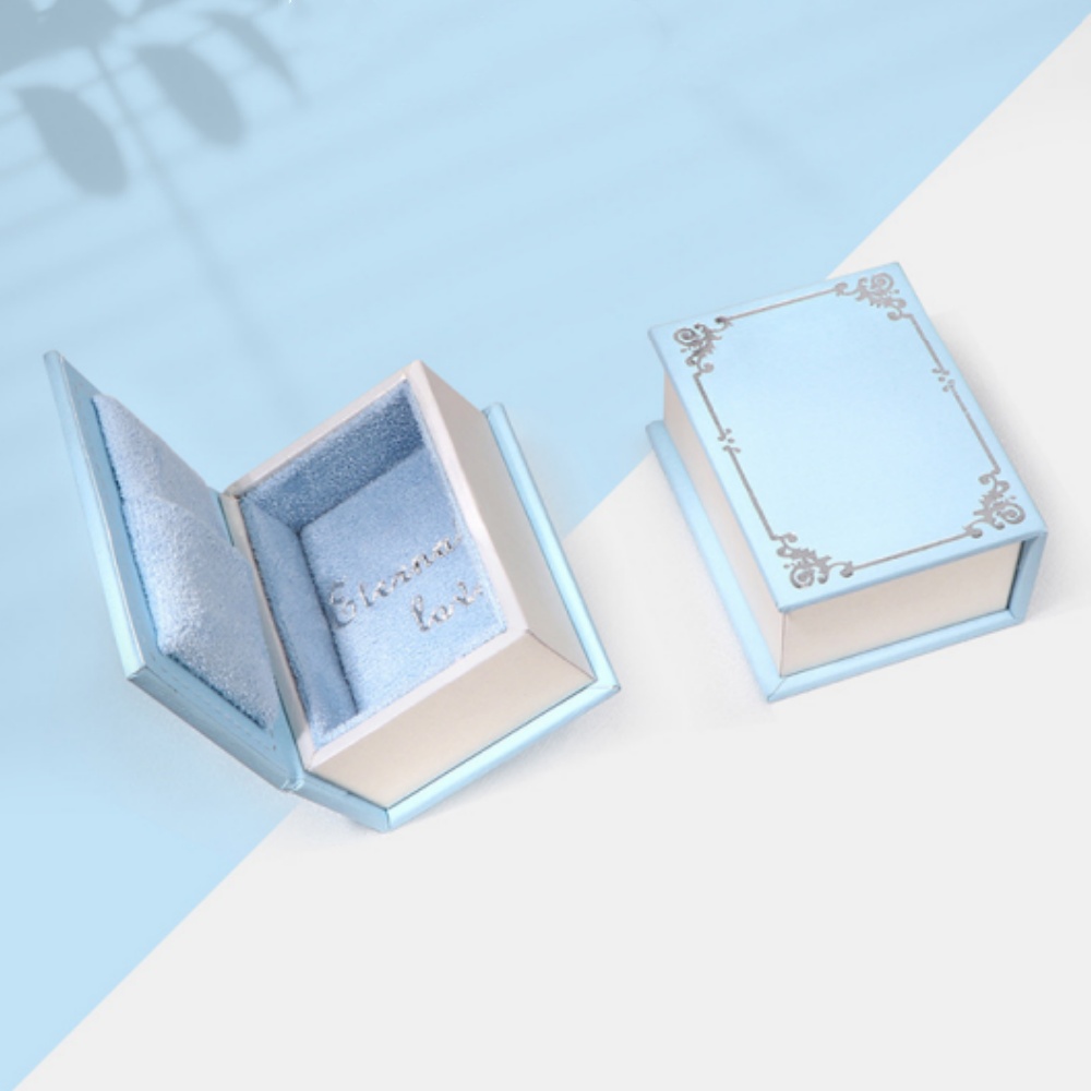 Mini Clamshell Book Ring Box f - Men Accessories Gift Box avis et prix