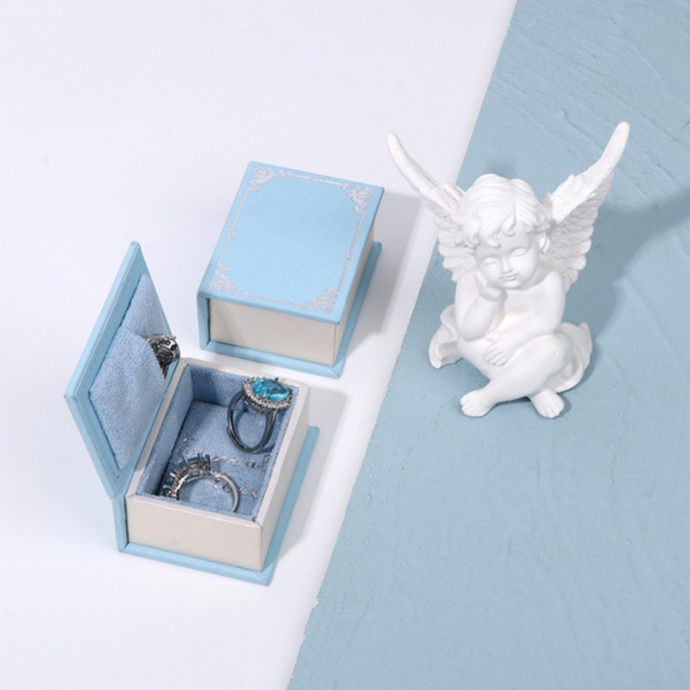 Mini Clamshell Book Ring Box f - Men Accessories Gift Box avis et prix