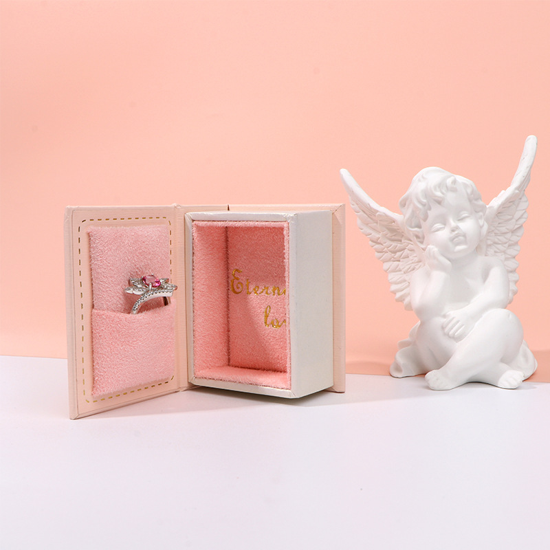 Mini Clamshell Book Ring Box f - Men Accessories Gift Box avis et prix