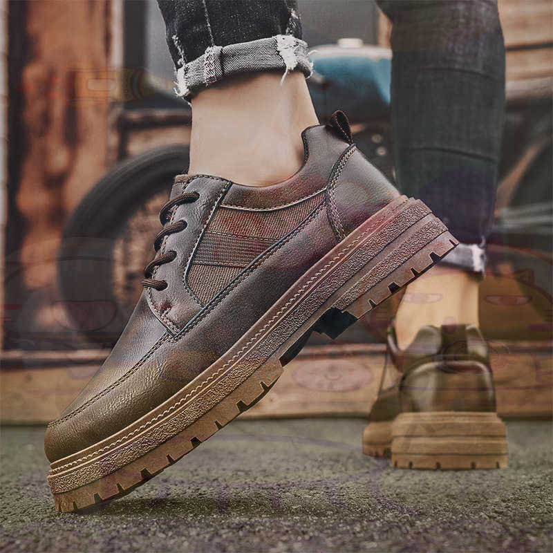 Dark Natural Leather Fashion T - Men Accessories Store avis et prix