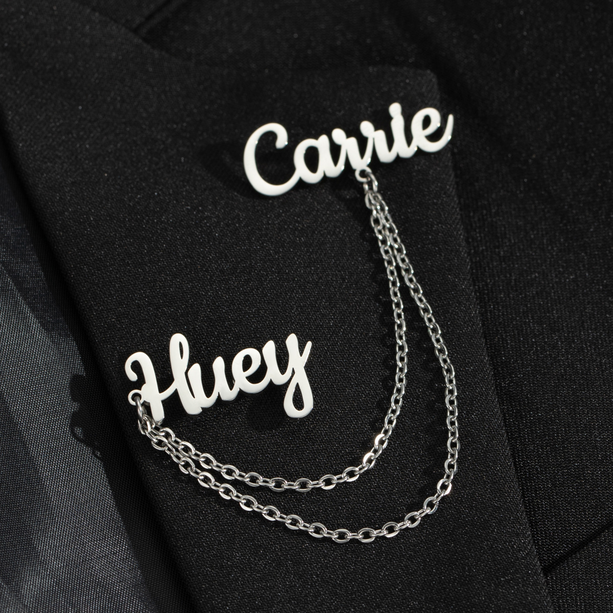 Fashion 2 Names DIY Customized - Men Accessories Name avis et prix