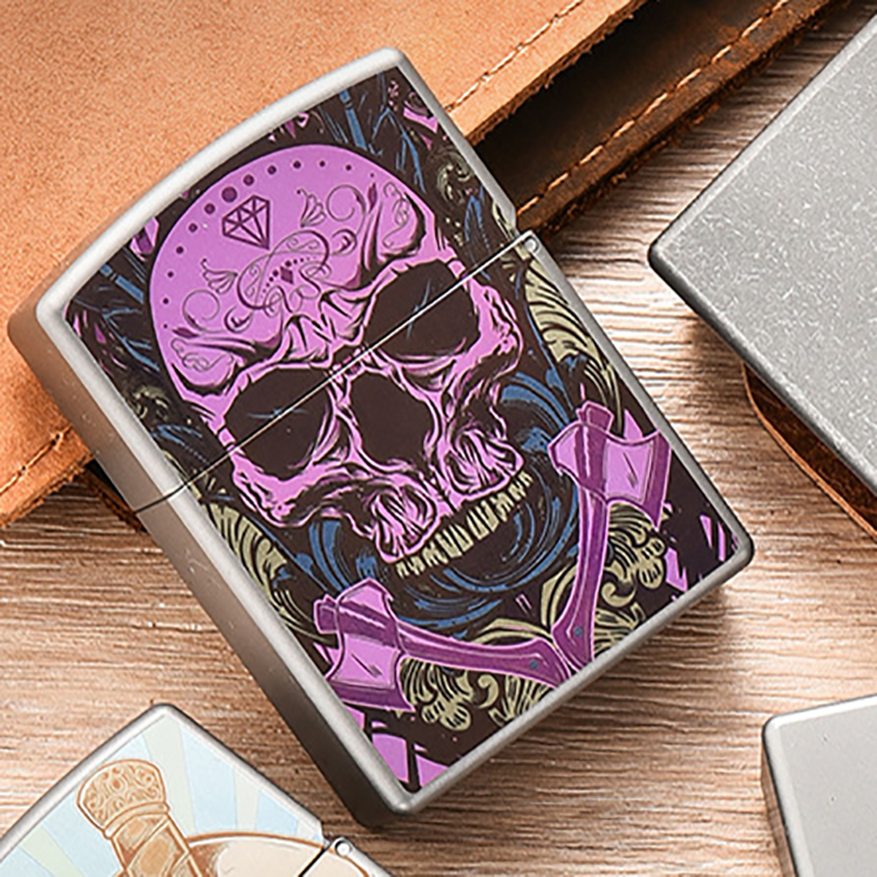 Pink Skull Titanium Alloy Ligh - Lighter Windproof avis et prix