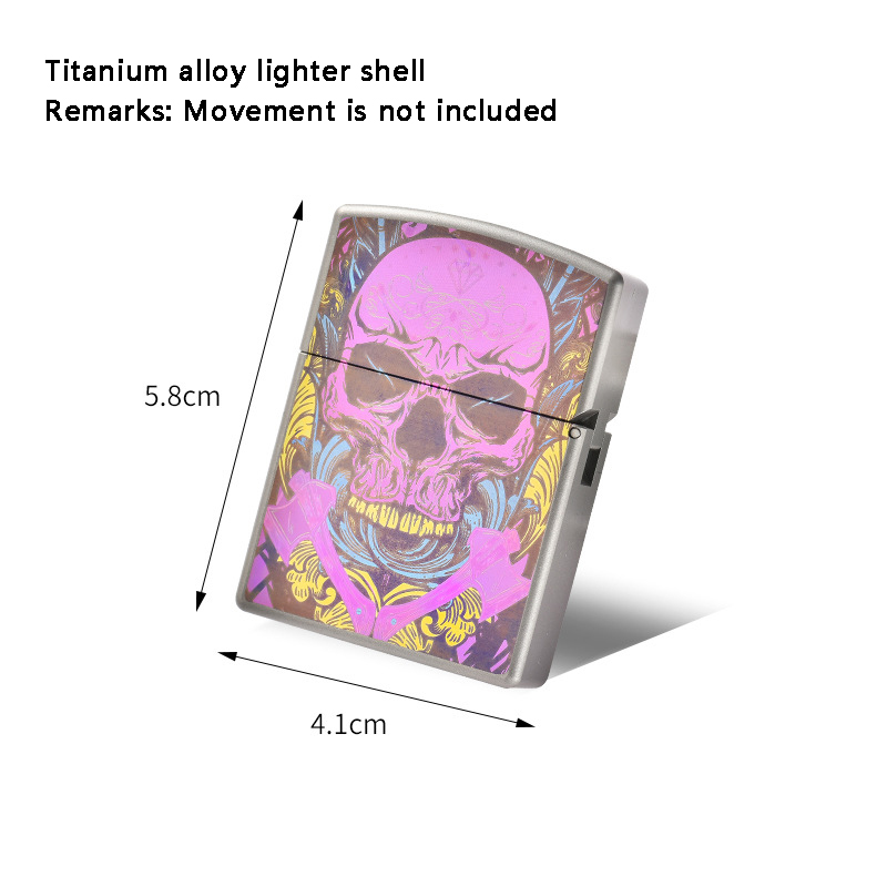 Pink Skull Titanium Alloy Ligh - Lighter Windproof avis et prix