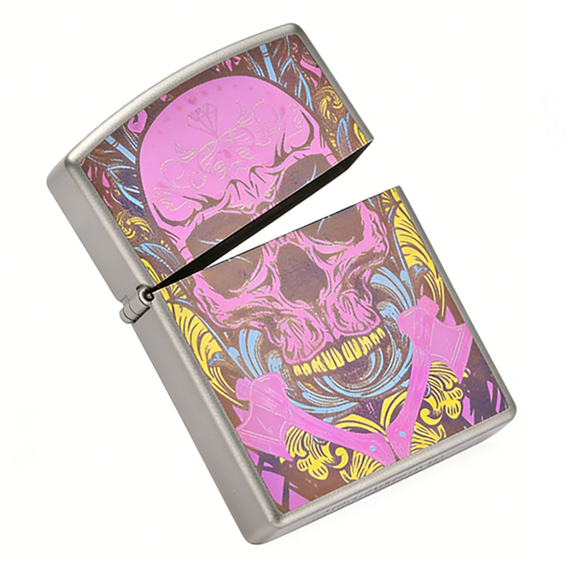 Pink Skull Titanium Alloy Ligh - Lighter Windproof avis et prix