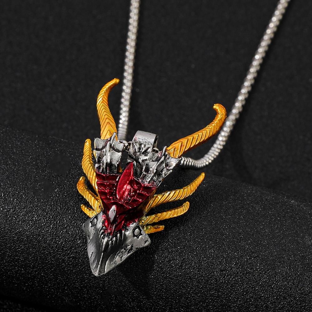 Retro Hip-Hop Evil Dragon Head - Men Accessories Pendant avis et prix
