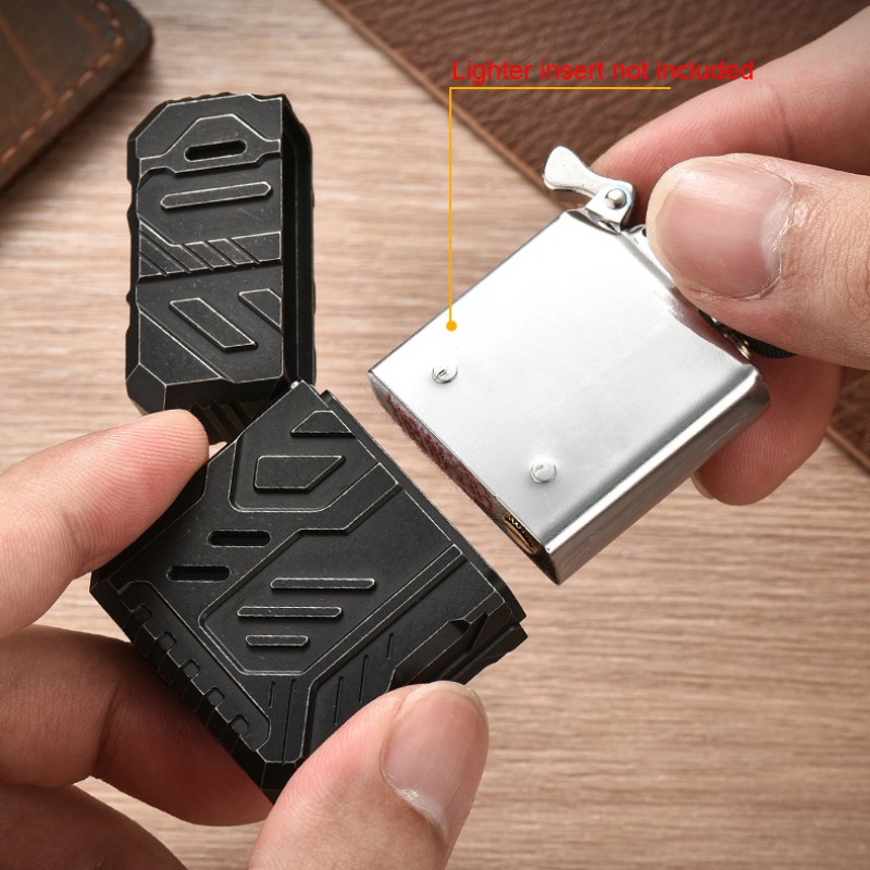Titanium Alloy Lighter Case Me - Lighter Windproof avis et prix