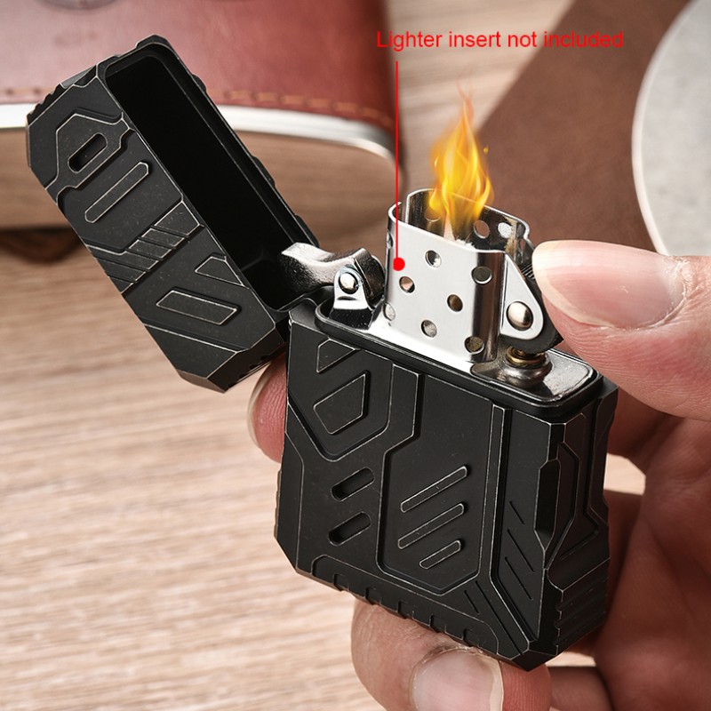Titanium Alloy Lighter Case Me - Lighter Windproof avis et prix