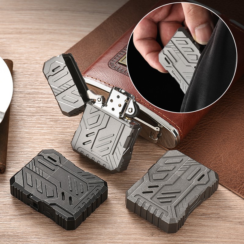 Titanium Alloy Lighter Case Me - Lighter Windproof avis et prix