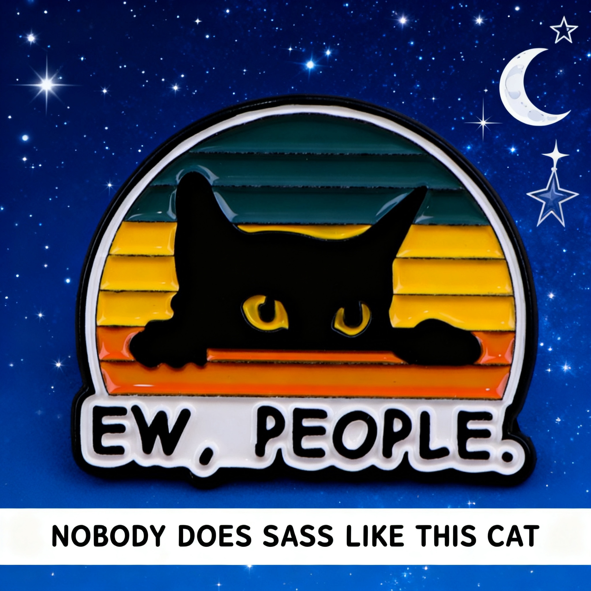 EW PEOPLE Enamel Pin Funny Sar - Men'S Accessories Quotes avis et prix