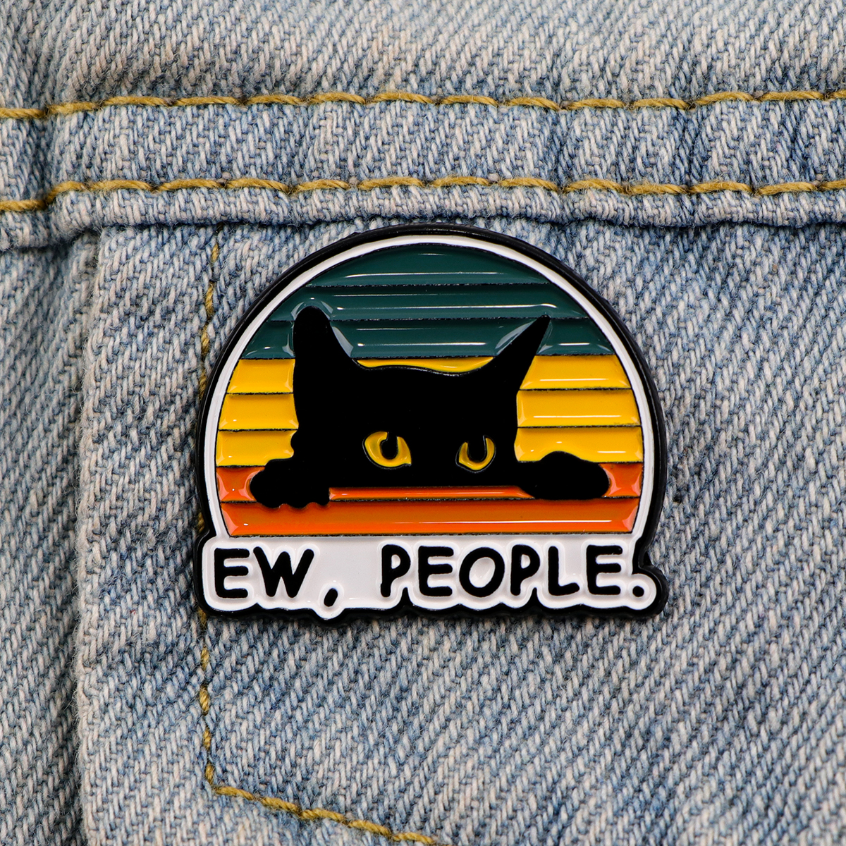 EW PEOPLE Enamel Pin Funny Sar - Men'S Accessories Quotes avis et prix