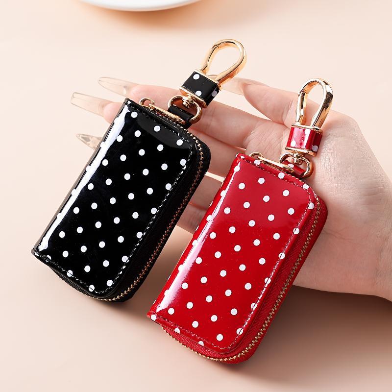 Polka Dot Glossy Patent Leathe - Men Accessories Store avis et prix