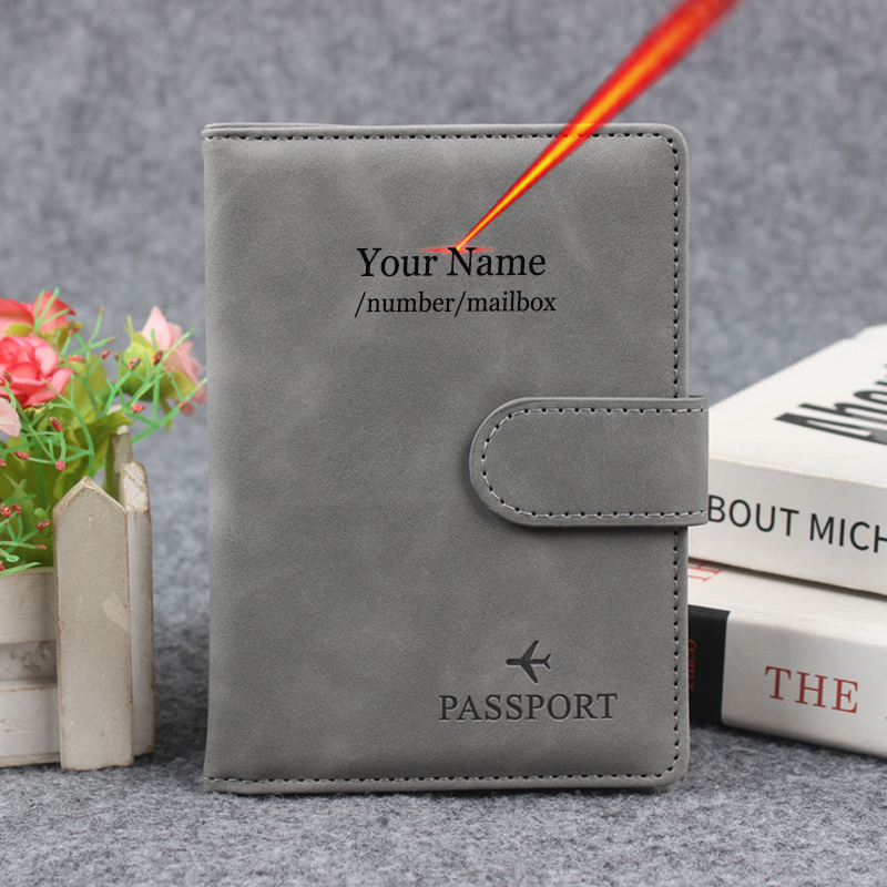 Magnetic Button Passport Cover - Men Accessories Name avis et prix