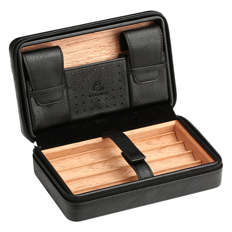 GALINER Leather Cigar Humidor  - Cigar Cutter Set avis et prix