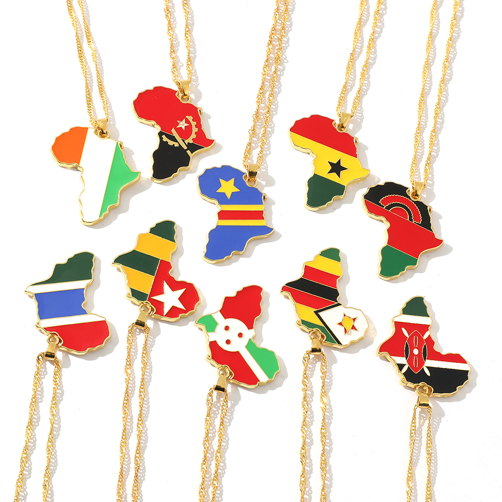 Trendy Creative World Maps Nec - Men Accessories Pendant avis et prix
