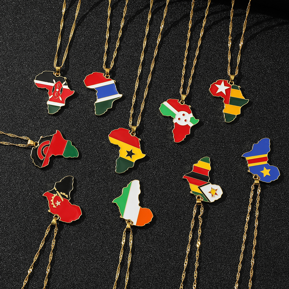 Trendy Creative World Maps Nec - Men Accessories Pendant avis et prix