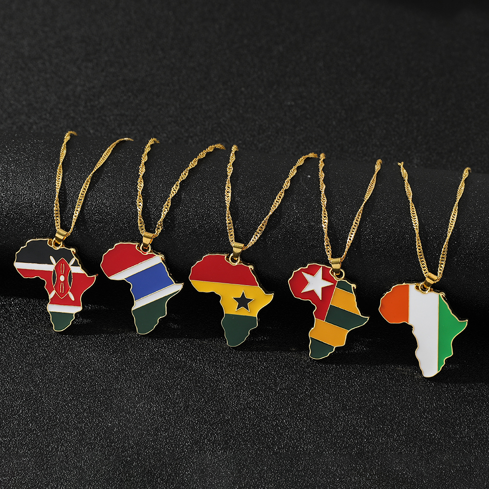 Trendy Creative World Maps Nec - Men Accessories Pendant avis et prix