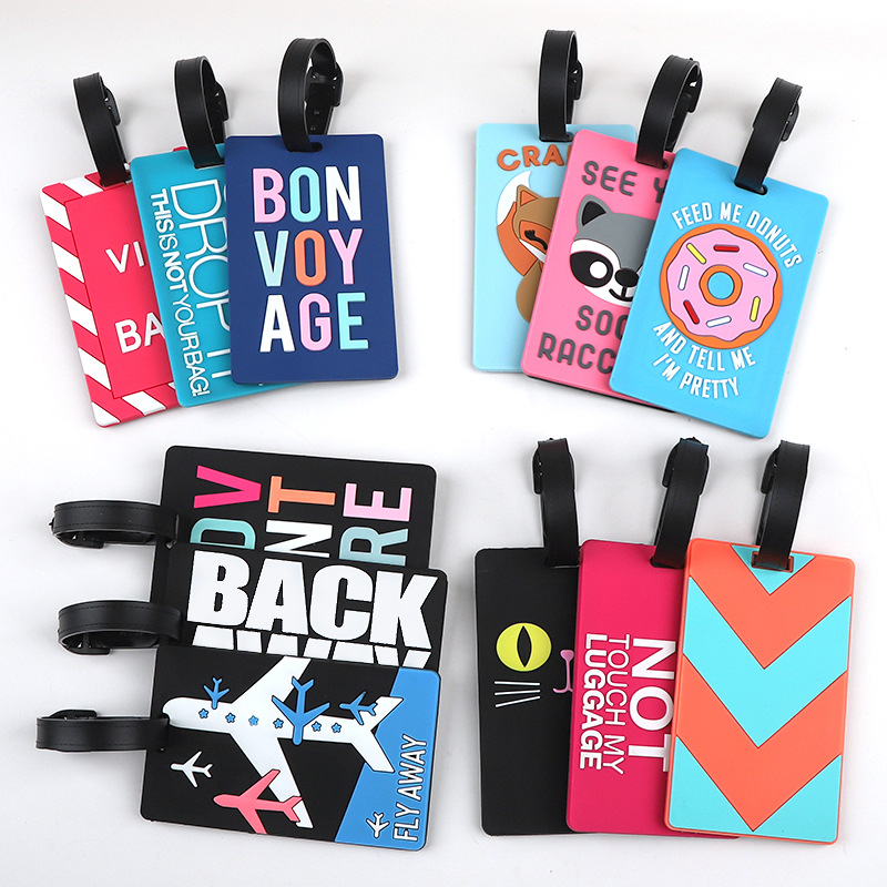 1pc Cartoon Animal PVC Luggage - Men Accessories Name avis et prix