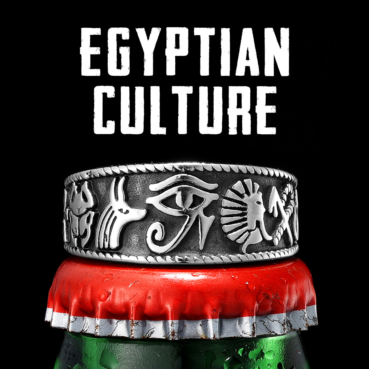 Egypt Pharaoh Eye of Horus Men - Men'S Accessories Jewelry Egypt avis et prix